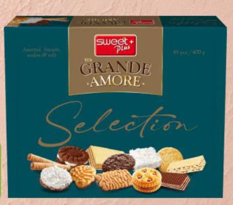 sweet plus SWEET PLUS Grande Amore Selection Бисквитиера, Бурлекс