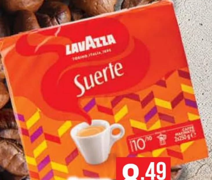 Комплект мляно кафе LAVAZZA Suerte 2 бр. x 250 г в к-кт, Fantastico