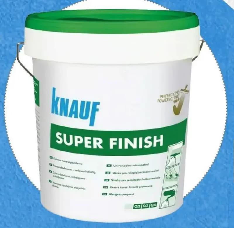 KNAUF Универсална шпакловъчна и фугираща смес Super Finish, Ангро Трейд