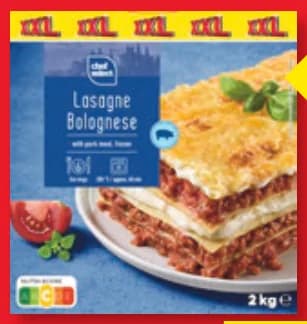 chef select CHEF SELECT Лазаня Болонезе XXL, cheap.bg