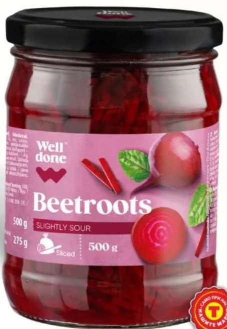 well done WELL DONE Червено цвекло, T MARKET