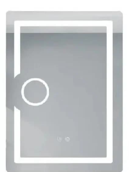 Огледало с LED осветление 50/70см touch screen/анти мъгла/козметично огледало, Masterhaus