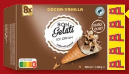bon gelati BON GELATI Сладолед във фунийка XXL, cheap.bg
