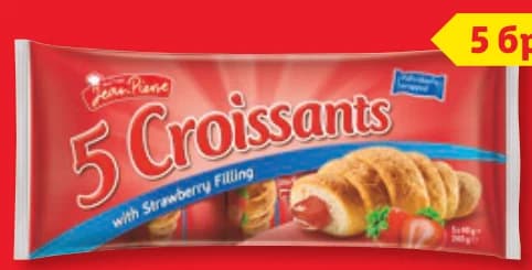 maitre jean pierre MAITRE JEAN-PIERRE Кроасани с ягодов пълнеж, Lidl