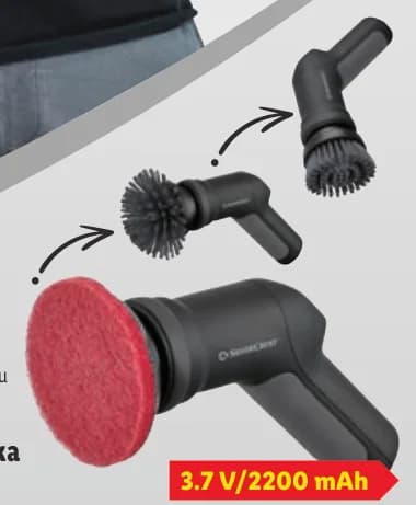 silvercrest SILVERCREST Електрическа четка за почистване с телескопична дръжка, изтегляща се до 115 см, Lidl
