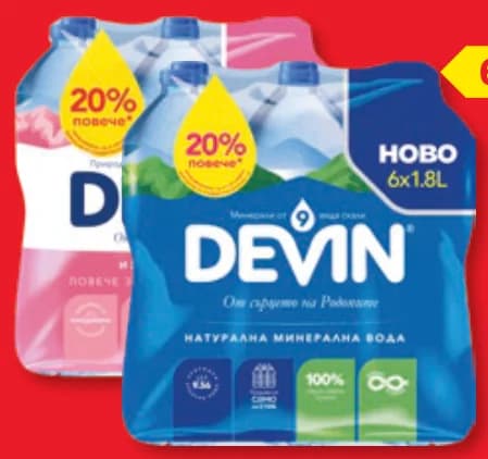 devin DEVIN Минерална или изворна вода, cheap.bg