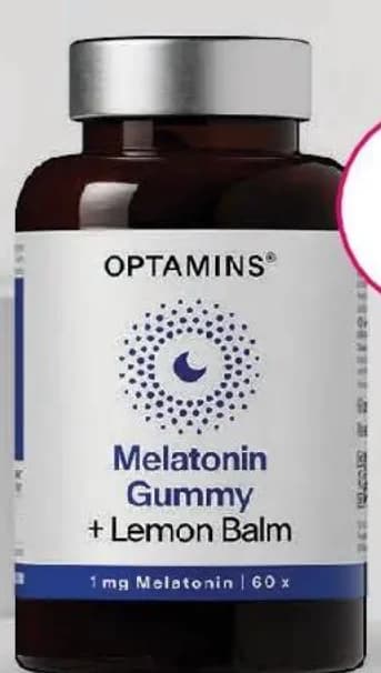 OPTAMINS Melatonin Gummy + Lemon Balm, BENU Аптеки