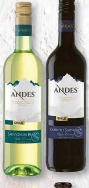 andes Andes Вино Совиньон Блан; Каберне Совиньон, cheap.bg