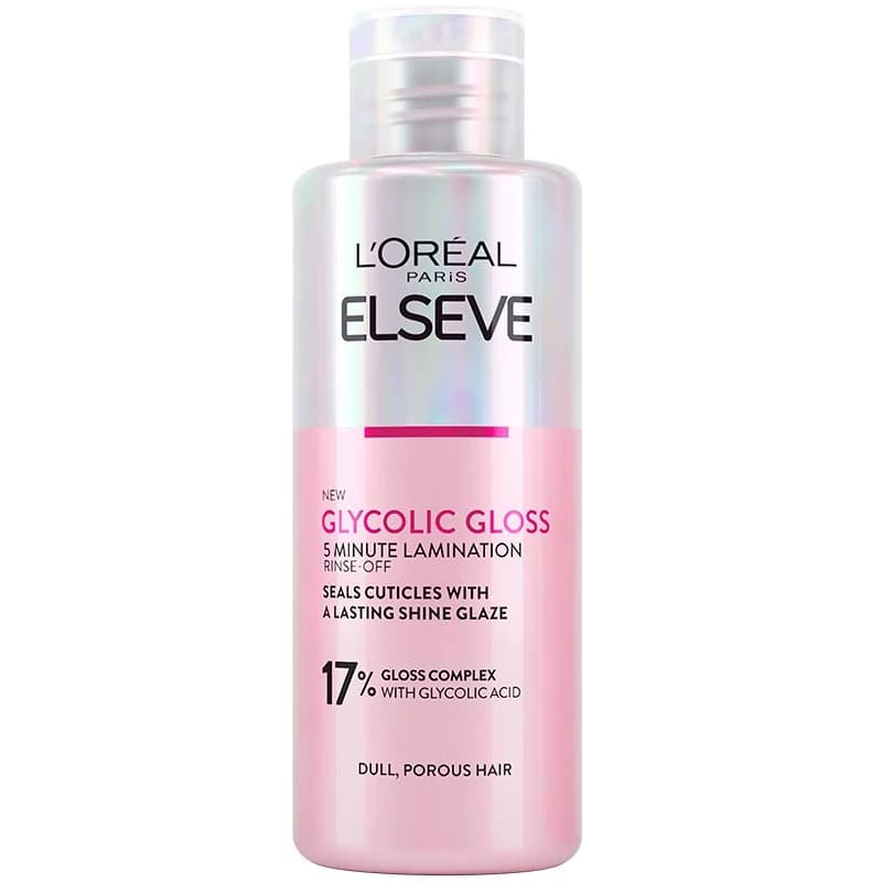 elsev Елсев Ламинираща Грижа за Коса Elseve Glycolic Gloss за Коса без Блясък 200 мл, eBag