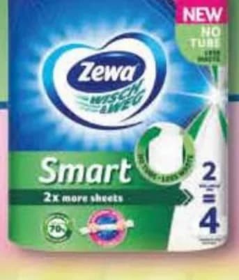 zewa Zewa Кухненско руло Wisch & Weg Smart 180 листа 2 бр. в оп., Fantastico