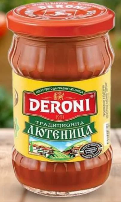 deroni DERONI Лютеница традиционна, пикантна, T MARKET
