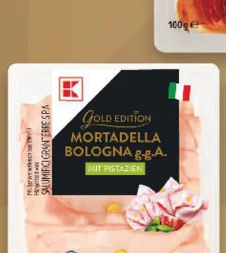 k gold edition K-GOLD EDITION Мортадела от 97% свинско месо, Kaufland
