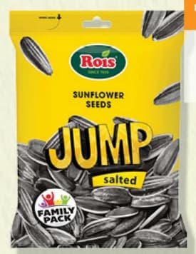 Rois Слънчогледови семки Jump Сол 150 г, Бурлекс