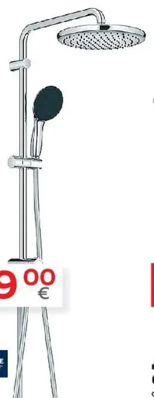 quickfix grohe QUICKFIX GROHE Душ система Vitalio Start 250 с превключвател, Masterhaus