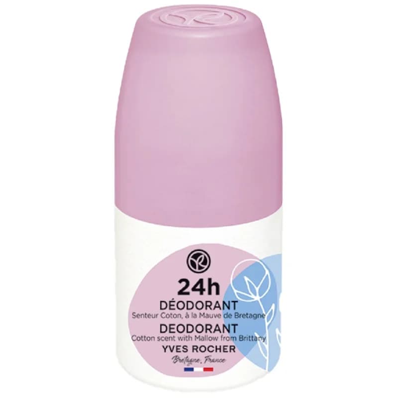yves rocher Yves Rocher Део Рол Он 24ч Памук 50 мл, cheap.bg