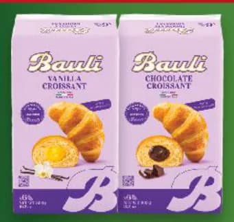 bauli BAULI Кроасани с натурален квас и пресни яйца различни вкусове, cheap.bg