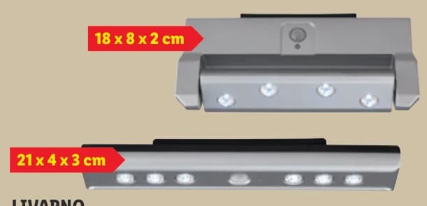 livarno LIVARNO LED осветително тяло със сензор и автоматично изключване след 30 sec, Lidl