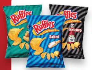 ruffles Ruffles Картофен чипс различни вкусове, Kaufland