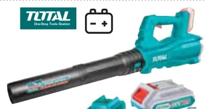 total TOTAL Акумулаторна метла 20V, Mr. Bricolage