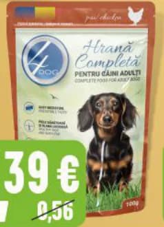 4dog 4DOG Храна за кучета различни видове, Бурлекс