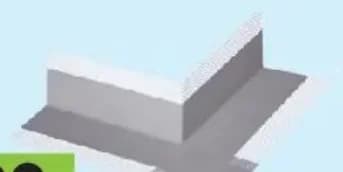 hydrozol Hydrozol Външен ъглов елемент за хидроизолационна лента ХИДРОЗОЛ SEALING CORNER OC, GStroy