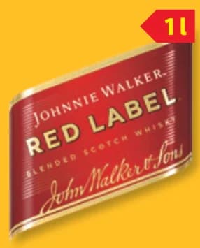 johnnie walker red label Johnnie Walker Red Label Шотландско уиски, Lidl