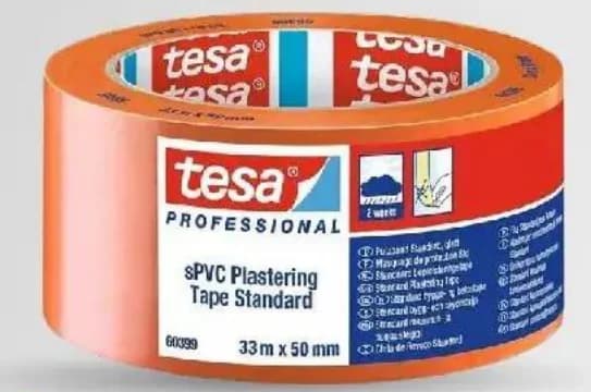 tesa Tesa ЗДРАВА ЛЕНТА ЗА ШПАКЛОВКИ И МАЗИЛКИ SPVC 33M/50MM, Boro Teracol