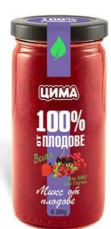 tsima ЦИМА Сладко 100% плодове, различни видове, T MARKET