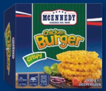 mcennedy MCENNEDY Панирани пилешки бургери, cheap.bg
