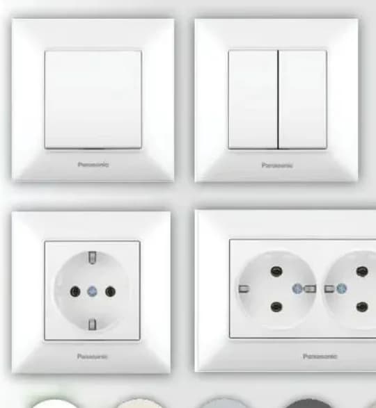 panasonic Panasonic Девиаторен ключ бял ARKEDIA Slim, Практикер