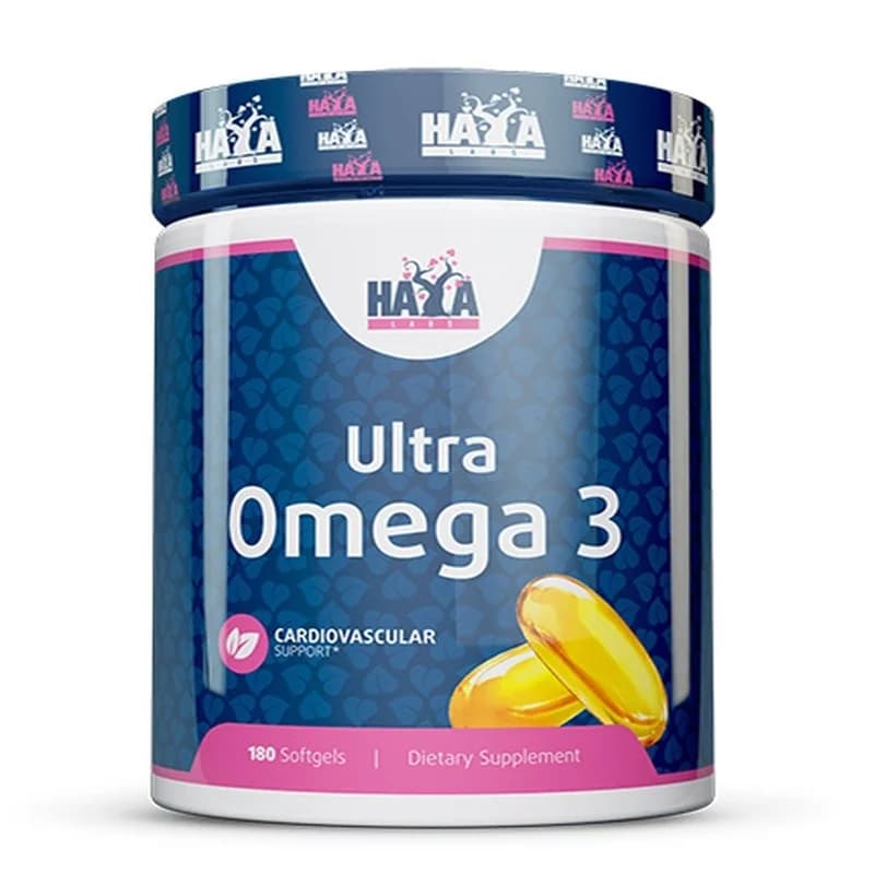 haya labs HAYA LABS Ultra Omega 3 Fish Oil X180 Софтгел Капсули 1 бр, cheap.bg