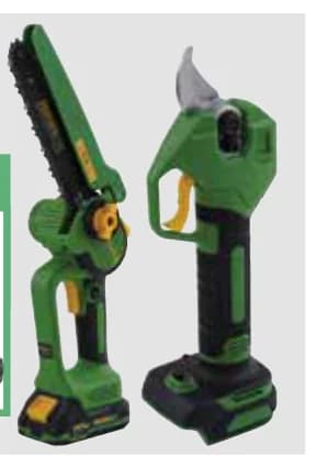 Комплект акумулаторна ножица и мини трион PARTNERPRO 20V, Mr. Bricolage