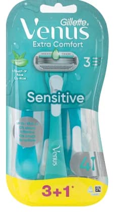 gillette venus Gillette Venus Дамска самобръсначка Sensitive, 4 бр., dm