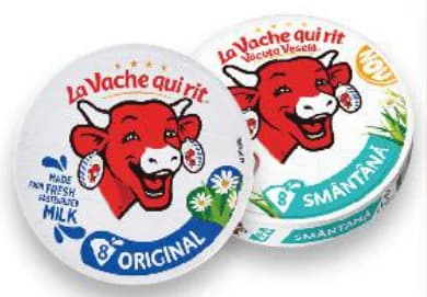 LA VACHE QUI RIT Топено сирене секторно различни вкусове, Kaufland