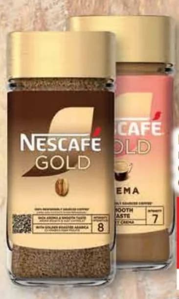 nescafe NESCAFE Инстантно кафе Gold; Gold Crema, cheap.bg