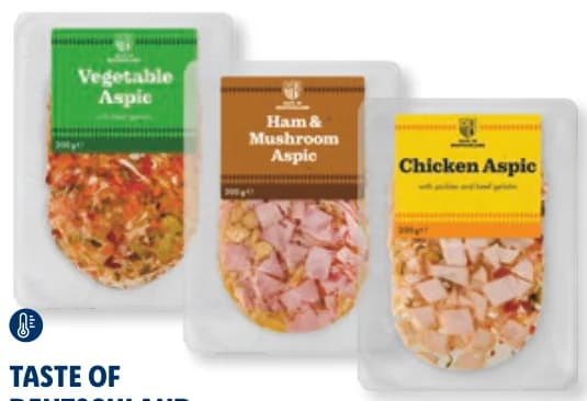 taste of deutschland TASTE OF DEUTSCHLAND Желиран деликатес, Lidl