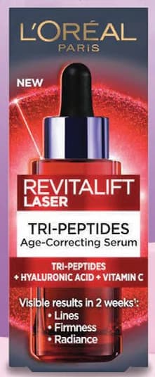 l oreal paris L'Oréal Paris REVITALIFT LASER TRI-PEPTIDES Серум за корекция на признаци на стареене, Lilly Drogerie