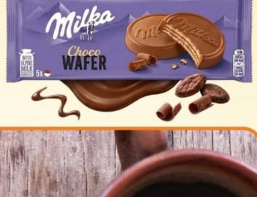Вафли MILKA Choco Wafer, T MARKET