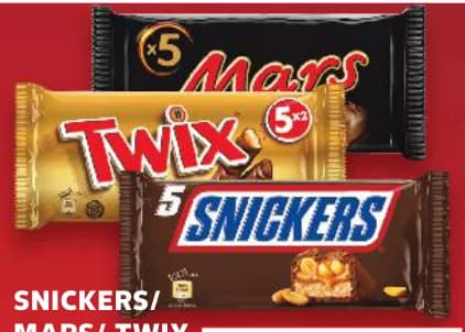 mars Mars SNICKERS/ TWIX Шоколадов десерт, cheap.bg