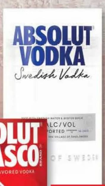 absolut Absolut Водка син етикет, cheap.bg