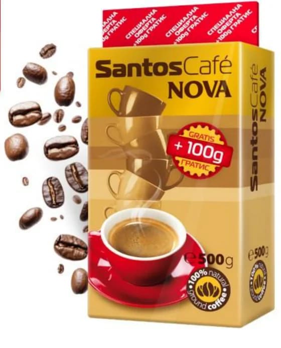 santos SANTOS Мляно кафе Nova, T MARKET