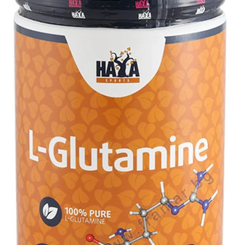 haya labs HAYA LABS Sports 100% Pure L-glutamine 500 G 1 бр, cheap.bg