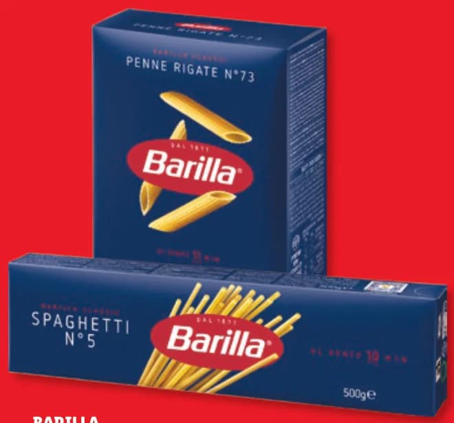 barilla BARILLA Спагети или Пене Ригате, cheap.bg
