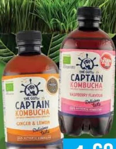 captain CAPTAIN Био напитка комбуча различни видове, cheap.bg