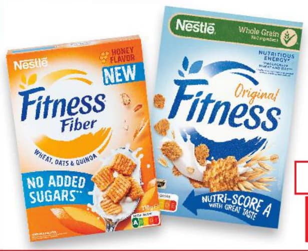NESTLE Зърнена закуска Fitness различни видове, Kaufland