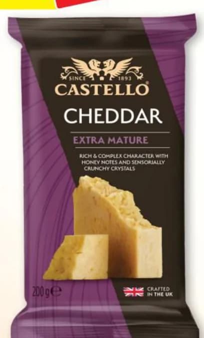 castello CASTELLO Английски чедър зрял, T MARKET