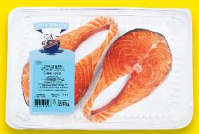 Сьомга котлет аквакултури в Норвегия пресен, cheap.bg