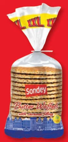 sondey SONDEY Карамелени вафли XXL, cheap.bg