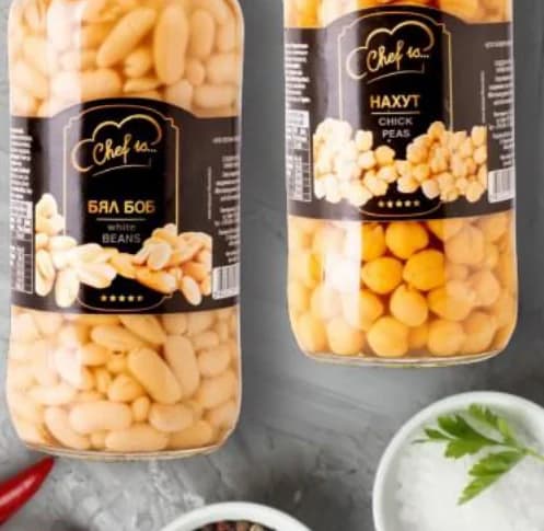 chef is... CHEF IS... Червен, бял фасул или нахут, T MARKET