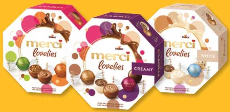 merci MERCI Шоколадови бонбони, Lidl